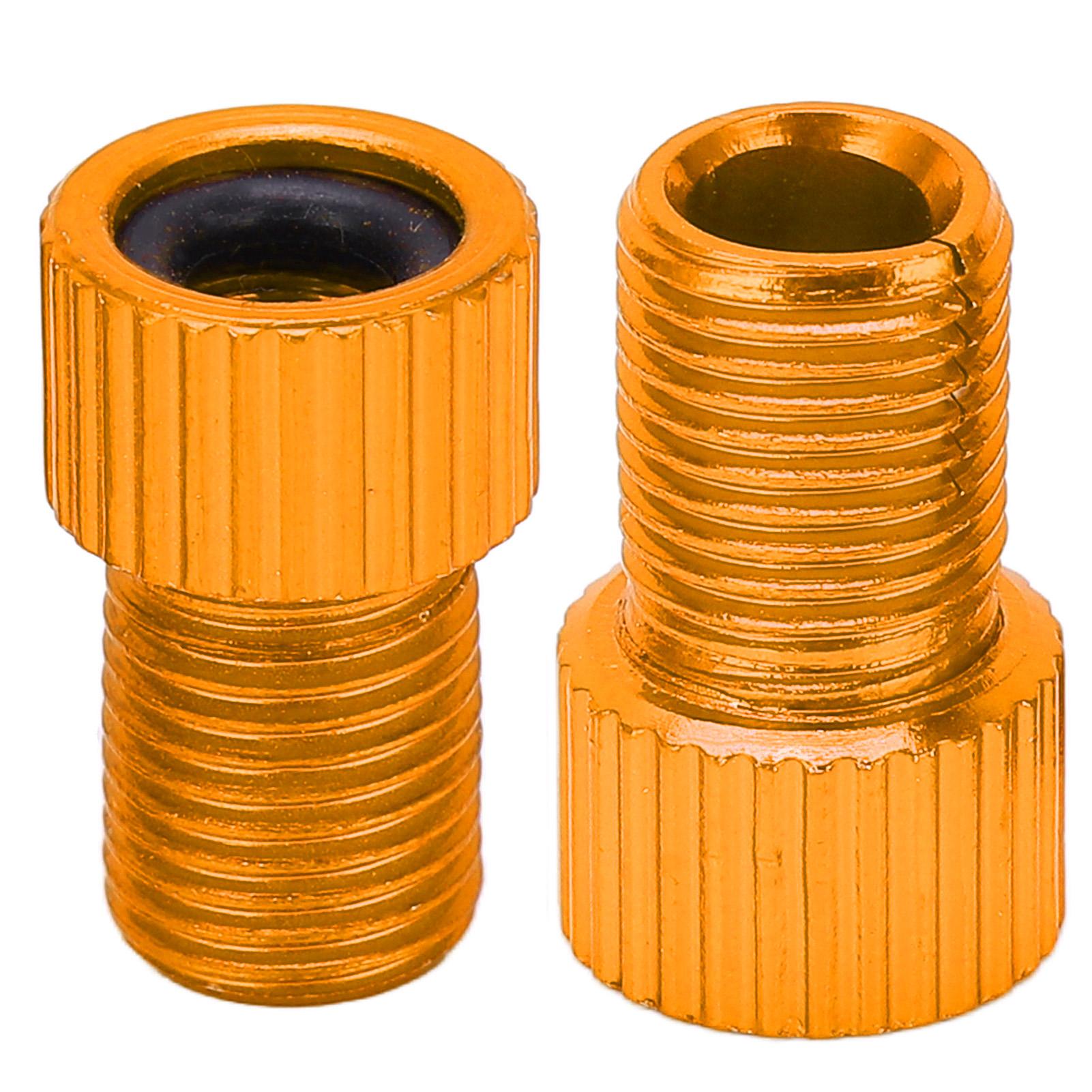 2 шт./компл. Преста к Шрадеру Конвертер велосипедного клапана Износостойкий Адаптер насоса для горного велосипеда Синий