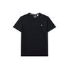 Solid Color Casual Cotton Knit Short Sleeve T-Shirt Men Tops Legendary-Blue F11M231109F-NV