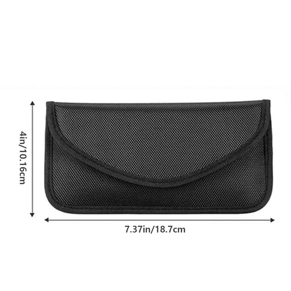 Signal Blocking Bag Shielding Pouch Wallet Case Blocking Cage Pouch For Keyless Car Keys Radiation Protection Signal Blockers