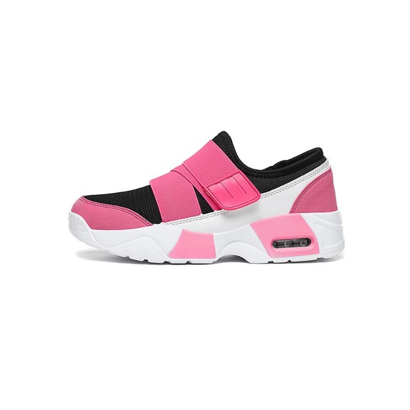 

Women s Breathable Mesh Slip On Sneakers Air Cushion Non Slip Casual Sports Shoes 42 рожевий