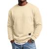 Men's Long Sleeve Crewneck Sweatshirt, Loose Fit, Thick for Fall and Winter
