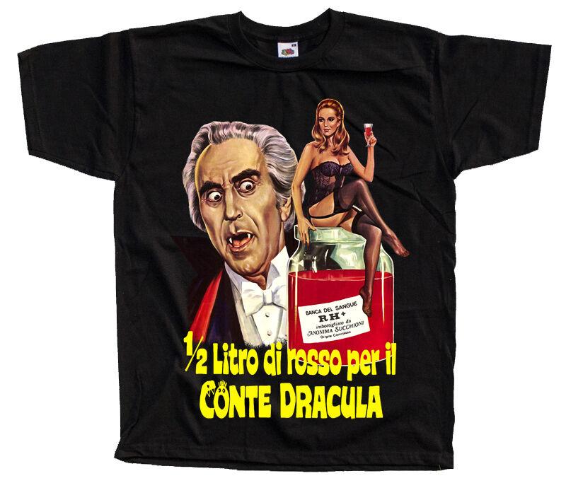 

Футболка унисекс Litro Di Rosso Per Il Conte Dracula Horror Movie S