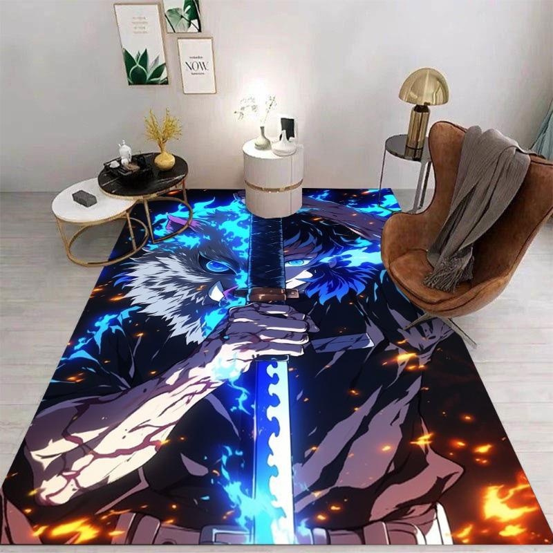 Anime Cool Character Carpet for Bedroom Living Room Sofa Home Doormat Kitchen Decoration Kid Game Area Mat Non-slip Floor Rugs