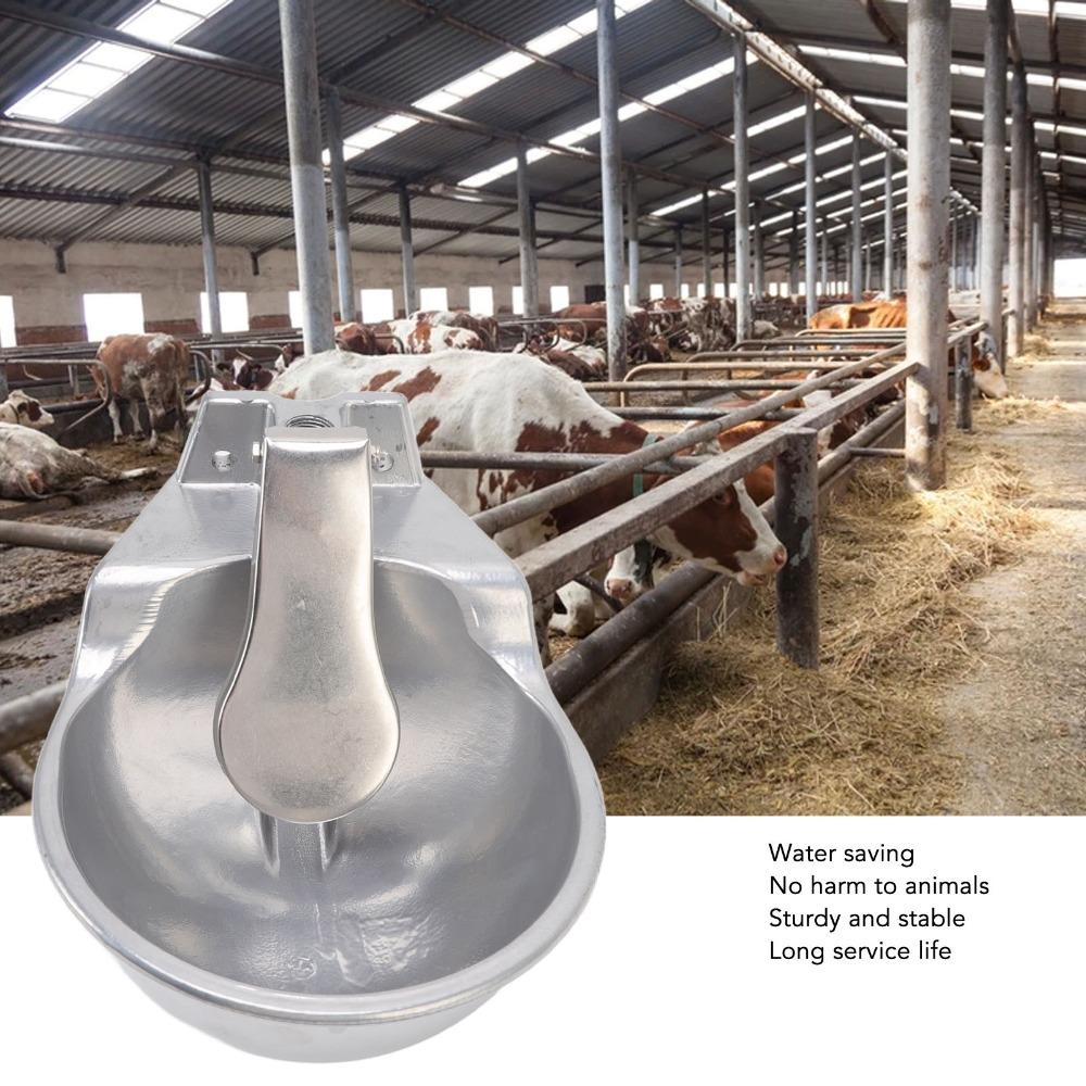 Aluminum Alloy Livestock Drinking Bowl Durable Drinking Fountain Automatic Drinking Bowl Sheep