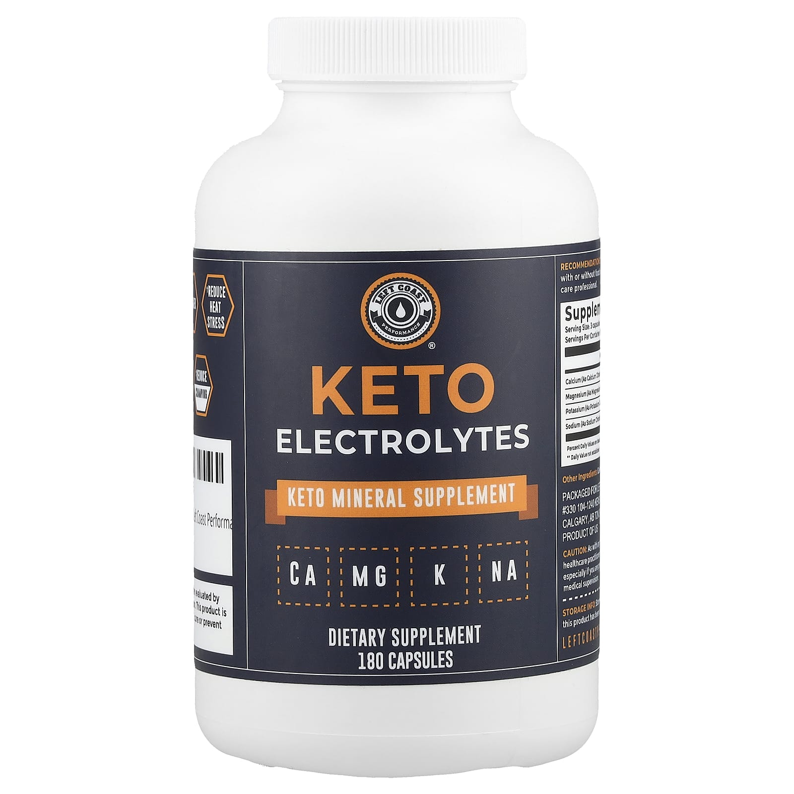 

Keto Electrolyte, 180 Capsules