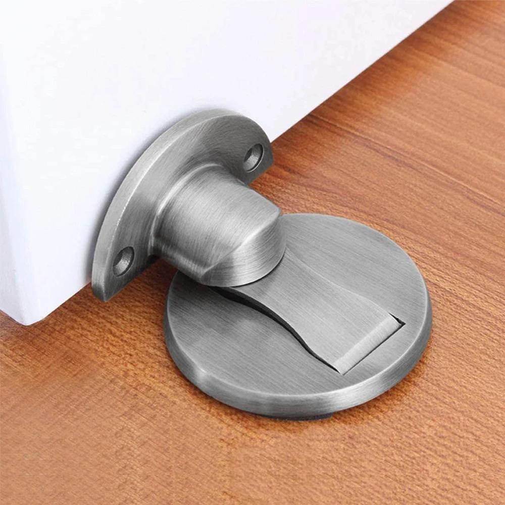 Xiaomi Magnetic Floor Door Stopper Mount Invisible Door Stops Heavy Duty Self Adhesive Wall Protector for Home Bedroom Doorstop