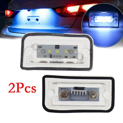 2 pezzi luci targa LED SMD bianche 3 per Mercedes-Benz C W203 Berlina CLK W209 A209 C209 SL R230 illuminazione uniforme