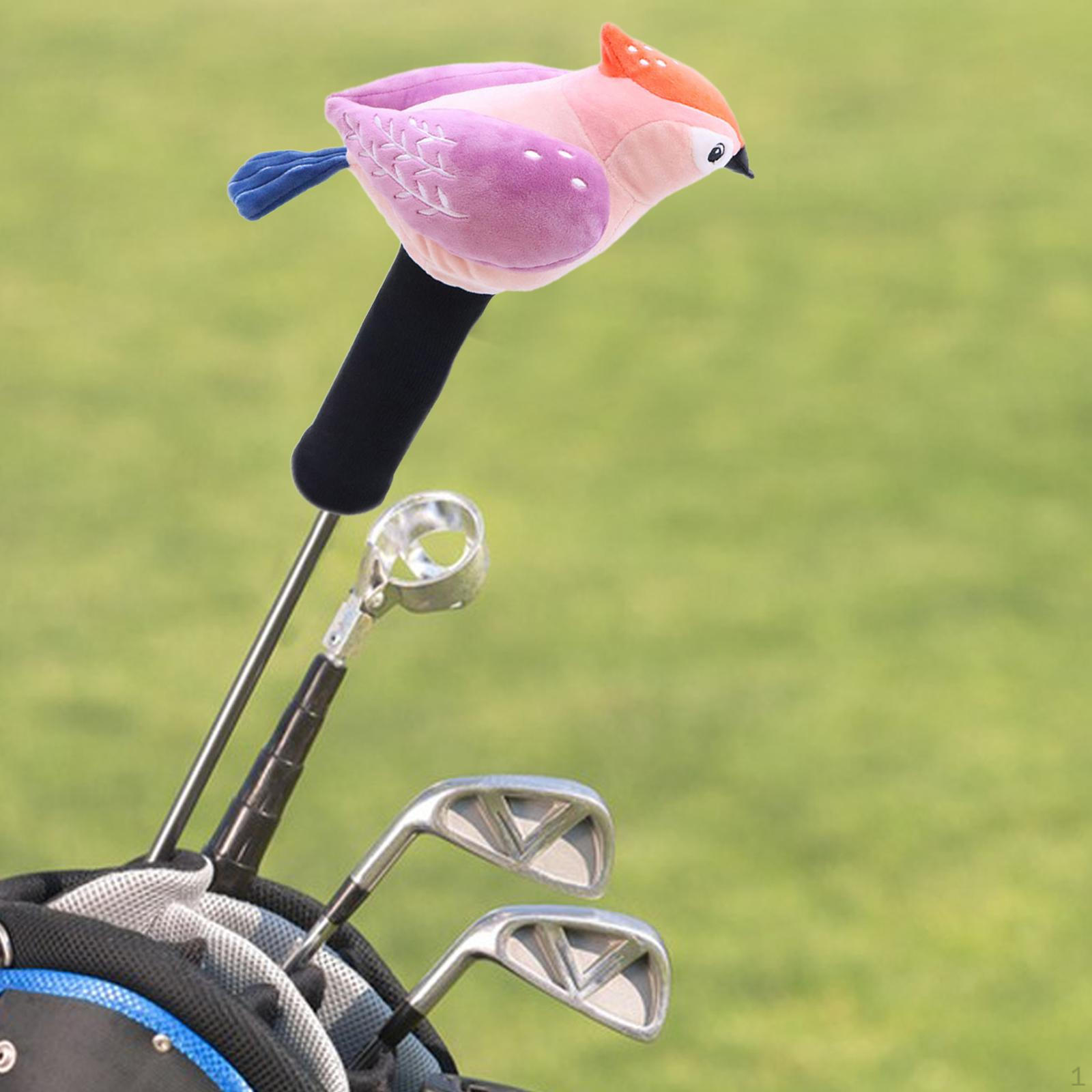 

Деревянный головной убор с изображением животных для гольфа, чехол для головы клуба, защита от царапин, защитный рукав на память, новинка style B