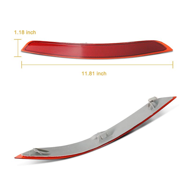 63147290091 63147290092 Rear Bumper Tail Light For BMW X5 F15 2014-2018 Turn Signal Reflector Parking Brake Fog Lamp Cover