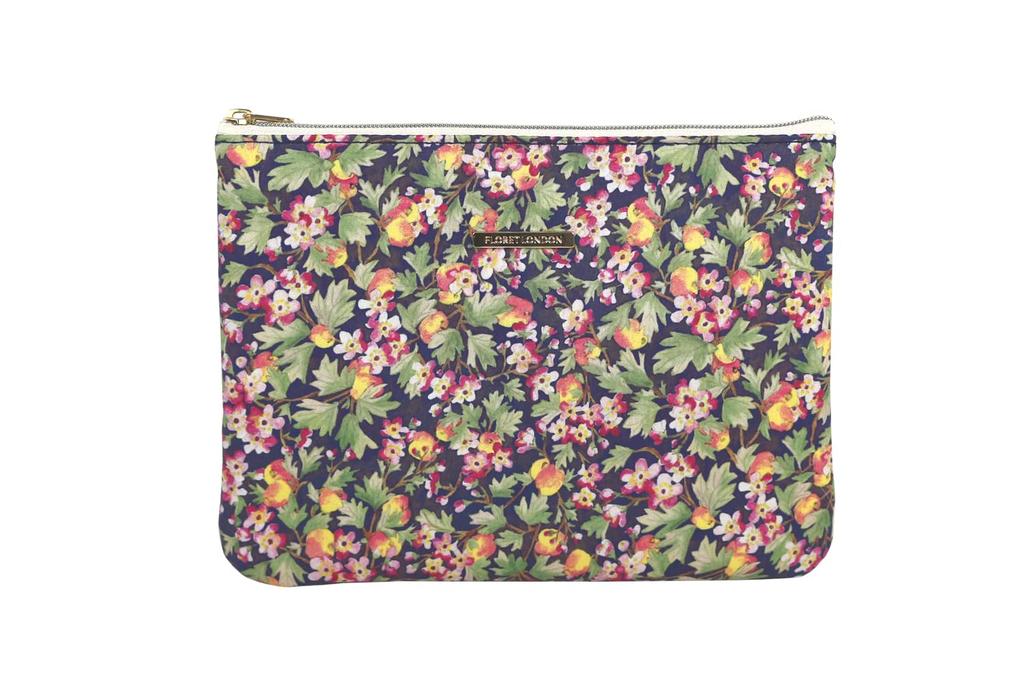 Flat Pouch 990879 Spring Orchard Navy [DDintex]