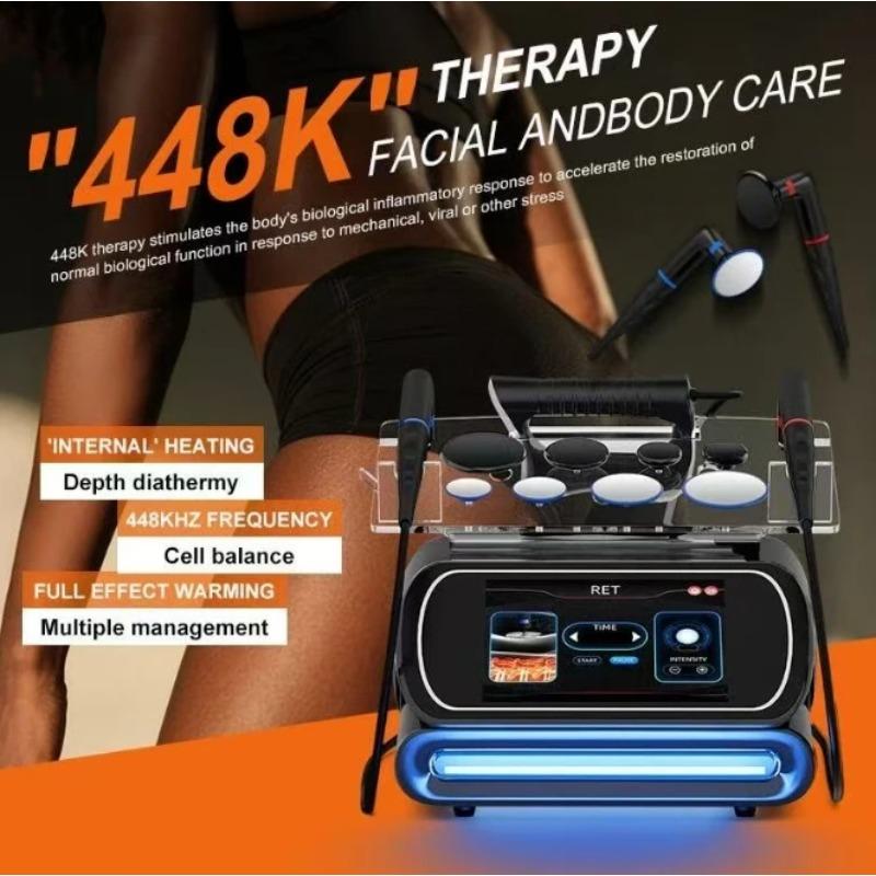 Dispositivo de Emagrecimento de Terapia Térmica Profunda de 448KHz ER45 - Modelagem Corporal Segura Livre de Radiação, Sistema Inteligente Appe902 com Controle Preciso de Temperatura