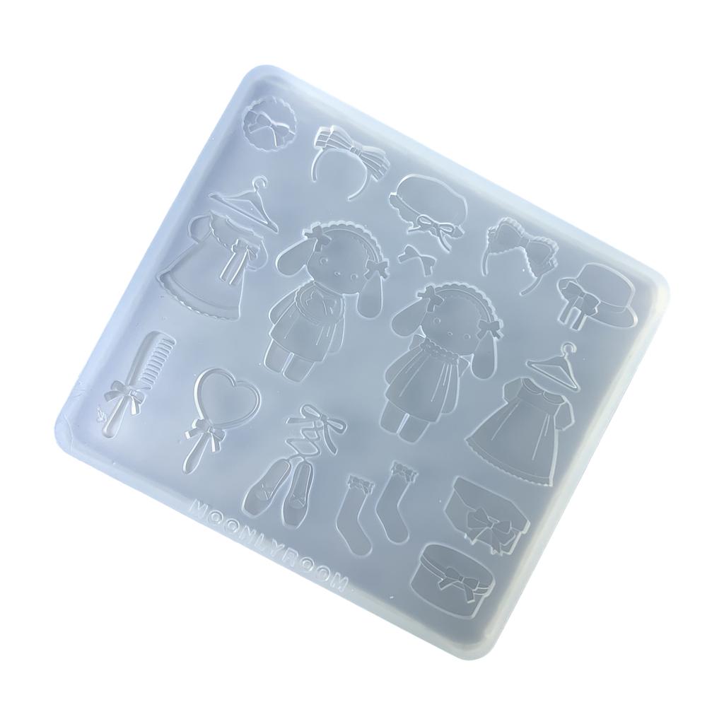 Practical Accessory Crafting Mold Convenient Silicone Mold Set for Making Various Crafts and Handmade Jewelry Projects
