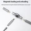 Compacts ratchets Tool Kit Featuring 50 Magnetic And Bidirectional ratchets System For Efficient Screw Driving In Tight