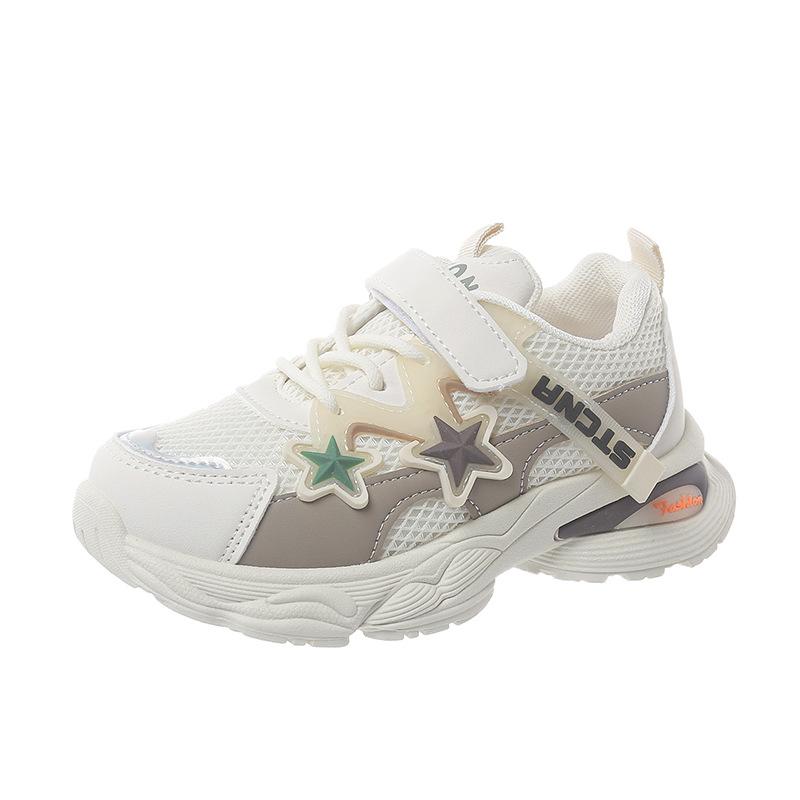 

Новые осенние сетчатые нескользящие удобные спортивные туфли на мягкой подошве для мальчиков и девочек 37 хаки