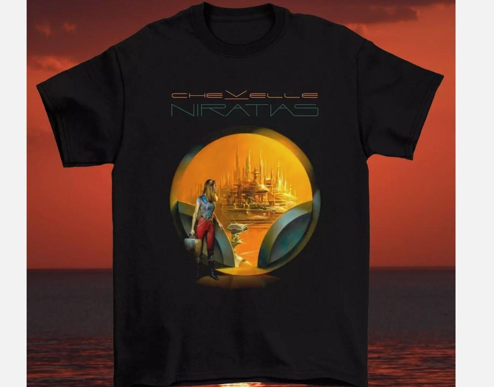 Chevelle Band Niratias Album Black T Shirt All Size S-5XL Unisex T-Shirt XL