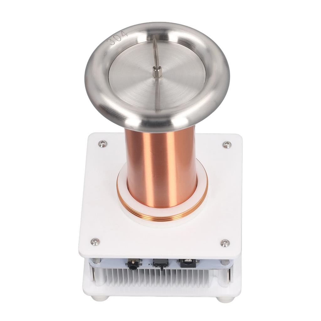 Music Coil Desktop Toy Plasma Loudspeaker Bluetooth Speaker Arc Generator Wireless Transmissing Experiment Model