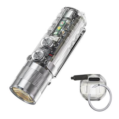 RovyVon Aurora A28 2nd EDC 6500K Max 1000 850mAh Rechargeable Mini Momentary Ideal for Camping and Hiking USB-C Flashlight, LED, Lumens, Flashlight,