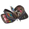 LIHIT LAB Pen Book Black Overseas Model Case, Type, Triple, Camouflage, A7556-134