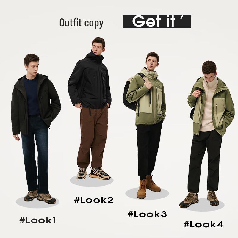 NVG·YOUNG Men's Hooded Casual Jacket