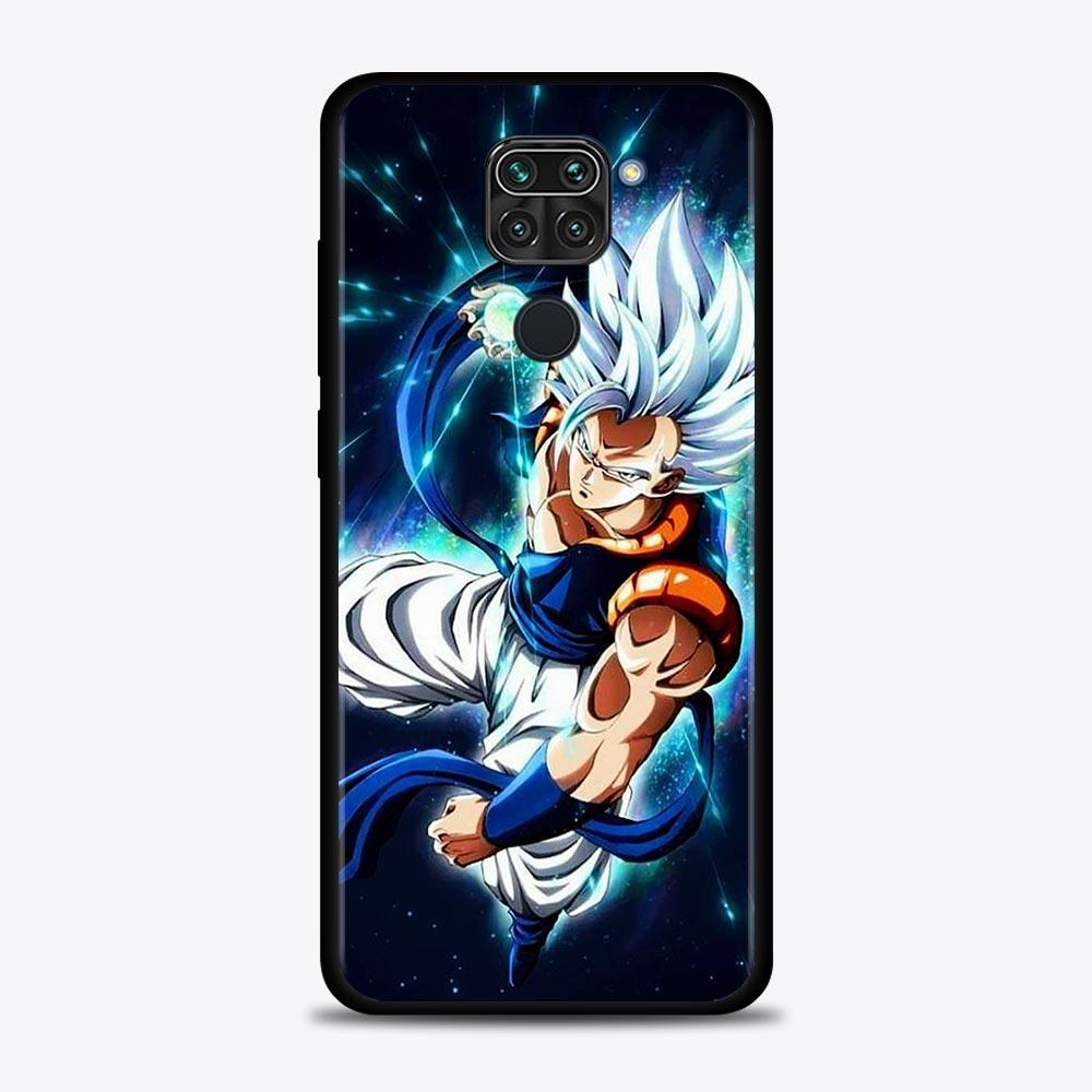 Phone Case For Xiaomi Redmi Note 9S 9 10 8 11 Pro 9T 8T 7 Cover for Redmi K40 9A 9C Coque Silicone Dragon Ball Z Super DBZ Goku