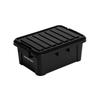 Captain Stag Outdoor Storage Box Combo UW-1541 7L Capacity Black