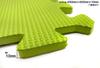 Mizukan Seirensho Large Color Joint Mats, 8-Pack, Beige/Green