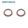 2 st bilrörskopplingspackningar 90917-06076 För Toyota AVALON CAMRY HIGHLANDER