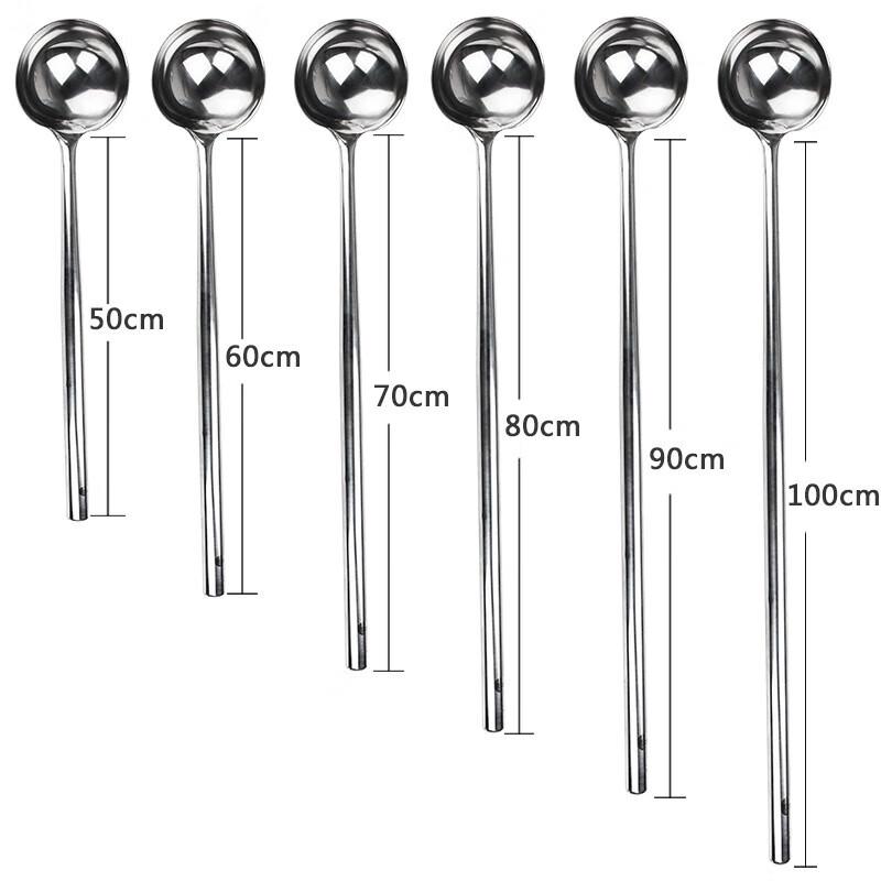 Huihuang Stainless Steel Long Handle Kitchen Spatula