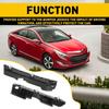 Right+Left Side Front Bumper Bracket Set of 2 Fit For 2011-2015 Hyundai Sonata
