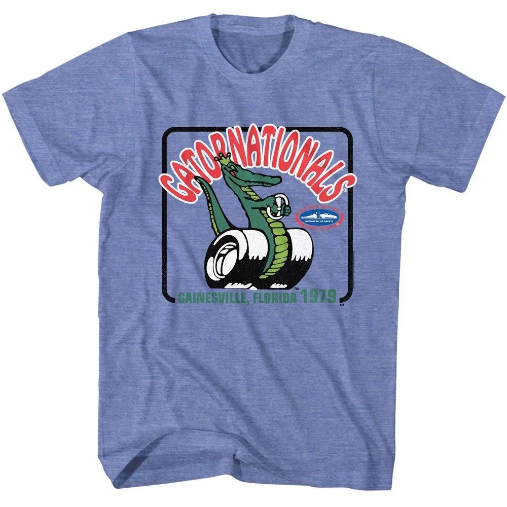 NHRA - Gator Nationals - American Classics - Heather Blue Short Sleeve T-S 150