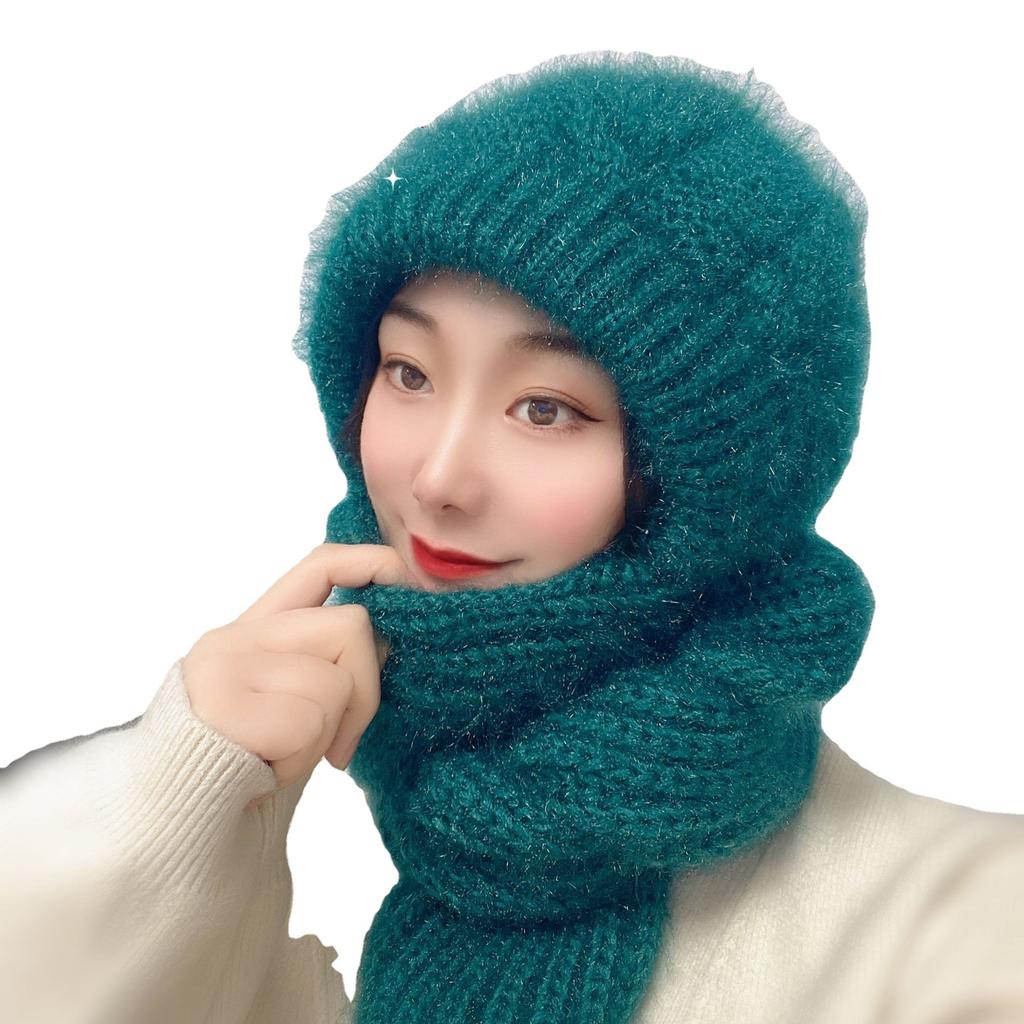 Autumn and winter female squirrel fleece cover hat wool hat knitted hat handmade hat warm ear protection wind and cold resistance little cutie