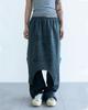 KASUAL MANUAL Two-Way Skirt Tank Top Charcoal
