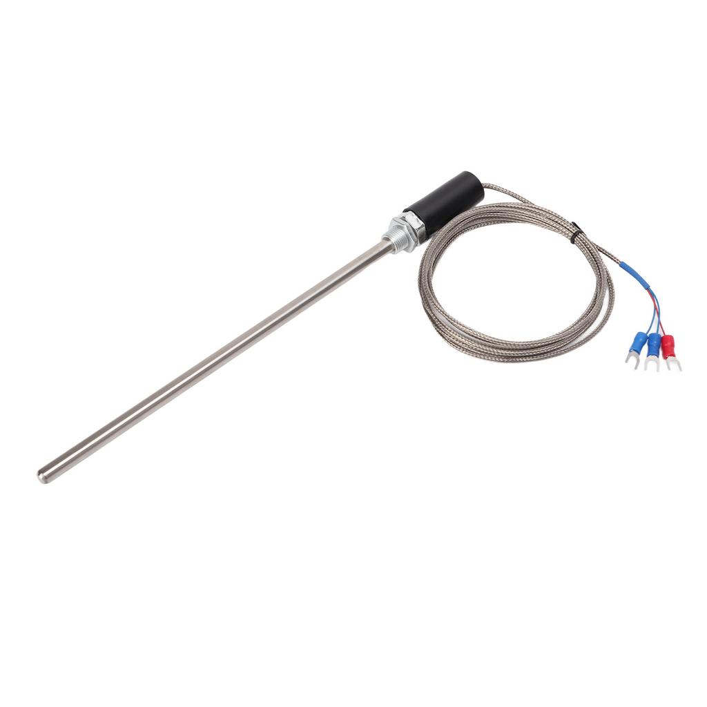 M12 Sonde Thermoelement PT100 Edelstahl Temperaturfühler Sonde 200mm 0400 Grad C2m
