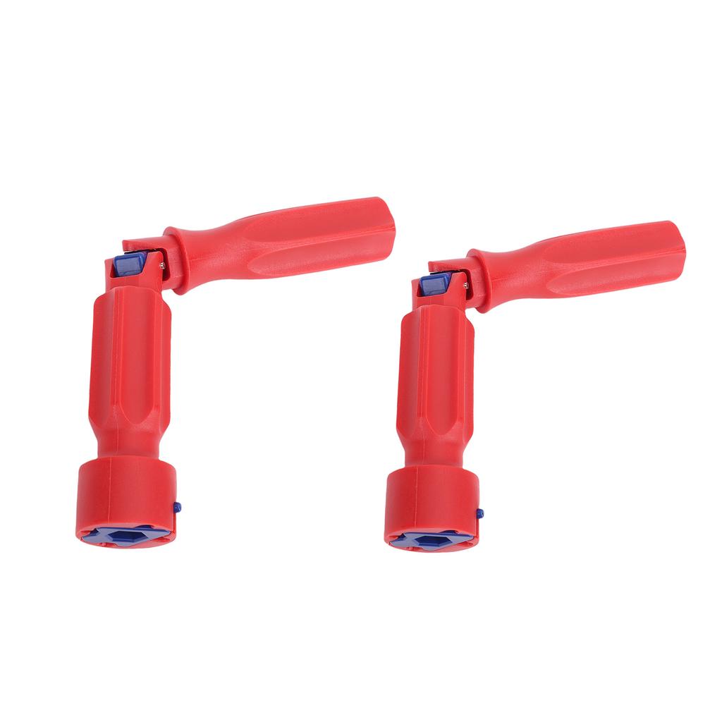 2PCS Toilet Seat Remover Tools Ergonomic Non Slip Texture Handle Rotation Design Toilet Seats Removal Wrench