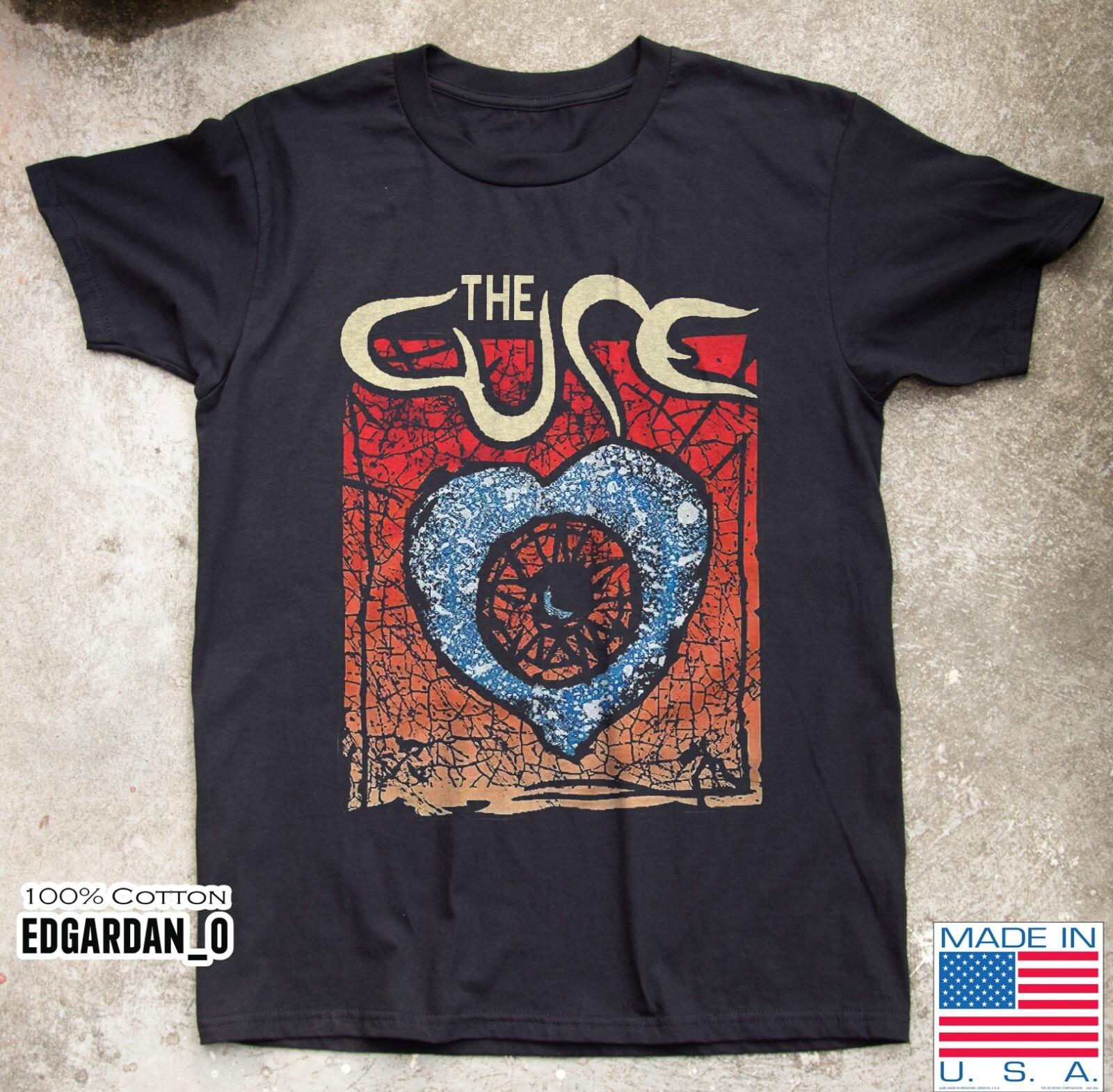 The Cure Wish Album Black Unisex T-shirt Size S-5XL M