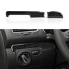 For Volkswagen Golf VI MK6 Plus R GTI (2010-2014) Car Dashboard Left Right Decorative Strips Panel Carbon Fiber Sticker Trim