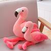 Flamingo Plush Toy Pillow Cushion For Kids Soft And Cuddly, Short Plush Fabric, Pink, 25cm/35cm/50cm