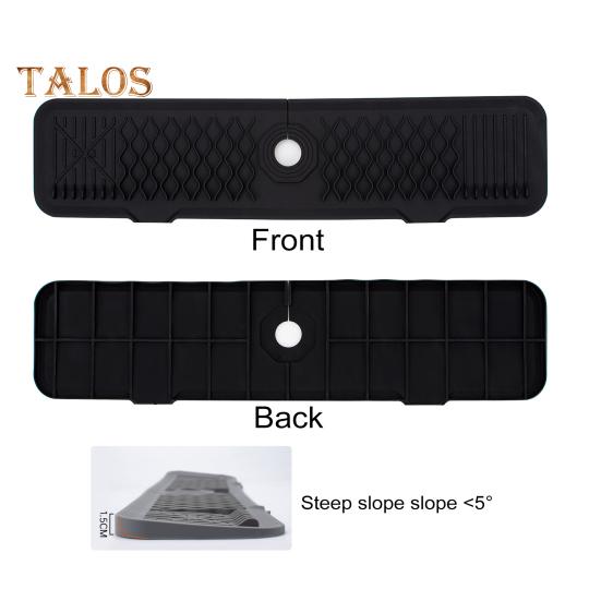 Silikonový kryt baterie Odkapávací podložka Kuchyňský dřez Ochrana proti stříkající vodě Sušící podložka na kuchyňskou linku Koupelnová houba Dávkovač mýdla Odkapávač