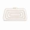 Clutch Crossbody Bag Chain Acrylic Novelty Wedding Evening Off-white Shoulder Women's Designer Luxury Purses New In Handbag