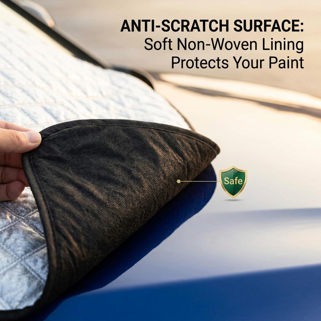 Thickened Car Windshield Cover: Anti-freeze, Anti-frost, Sunshade, Heat Insulation, and Rainproof