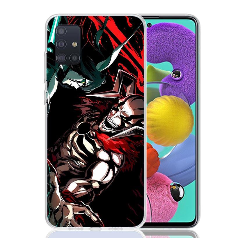 Kurosaki Ichigo Bleach Phone Case For Samsung Galaxy A52 A32 A22 A12 A02S A50S A30S A51 A31 AA71 Note 20 Ultra 10 S10 Plus Galax