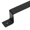 Black Door Pull Handle Easy Install Sliding Door Handle Modern Barn Door Handle  Closet