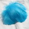 100 Stück 5-8 cm kleine flauschige Gänsefedern, farbig gefärbte Schwanenfedern für DIY Karnevalsparty-Dekoration, Bastelzubehör