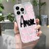 Amore-Love Italian Romantic Phone Case for Samsung Galaxy A55 A35 A25 A15 5G A24 A23 A22 A32 A52 A52S A71 A72 A51 4G Cover