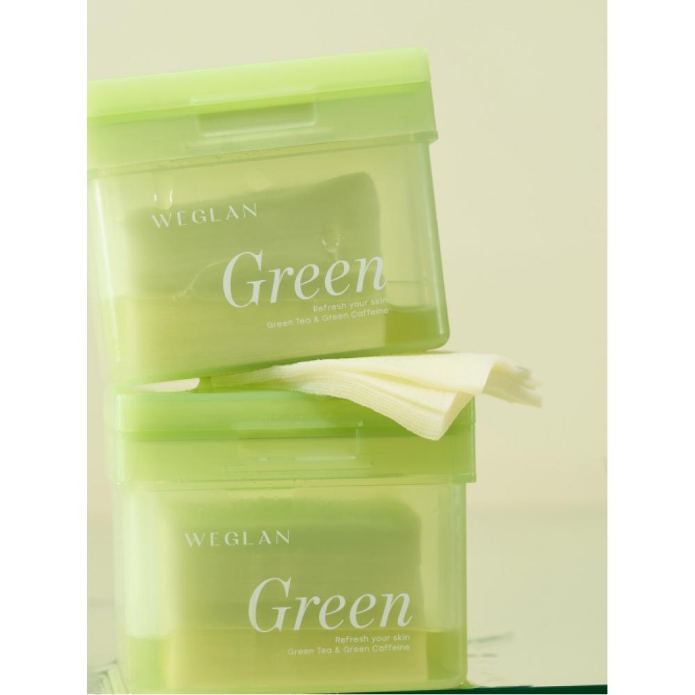 Weglan Green Tea Fresh Toner Pad NONE