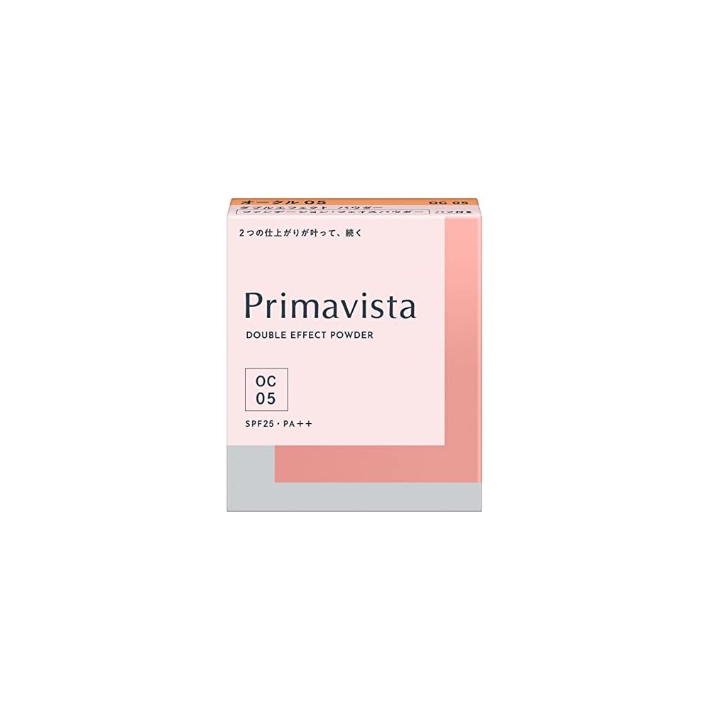 Primavista Double Effect Powder Foundation 1 Piece 10g Ocher 05 SPF 25 PA++