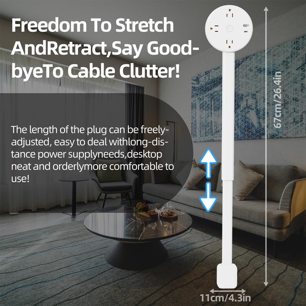 Power Socket, Sofa, Bedside Table