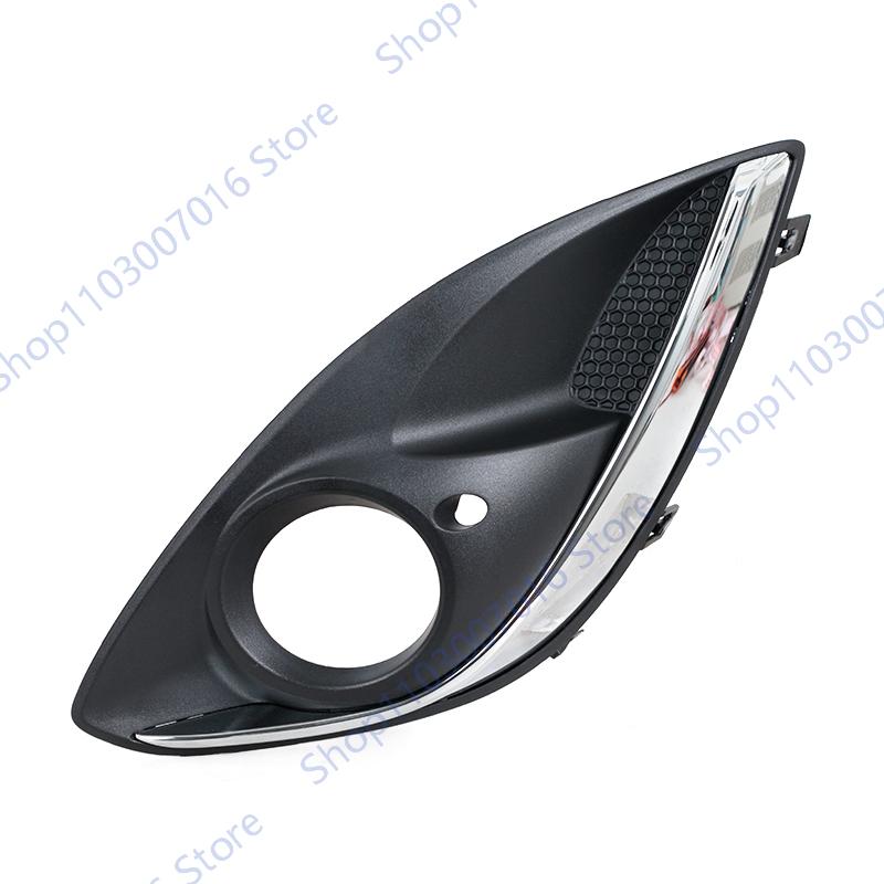 Fog Light Cover For Vauxhall Opel Corsa D 2011-2014 Front Bumper Fog Light Lamp Grille Frame Car Accessories 13286025 13344799