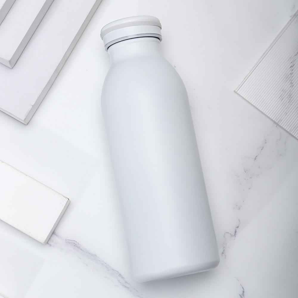 Fashion New High-Value Stainless Steel Milk Bottle Mini Double-Layer Thermos Cup Large Capacity 304 Coke Bottle