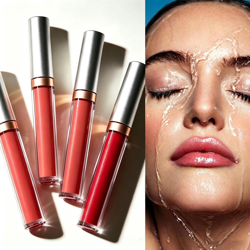 Neutral Matte Waterproof Non-stick Lip Gloss – Long-lasting Lip Glaze
